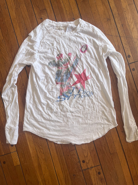 Longsleeve white T