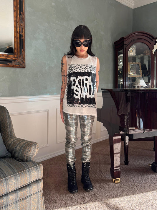 Leopard Silk Tank top